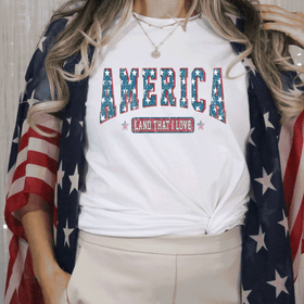 America Land Of The Free Shirt, 4th of July Shirt, Stars stripes Shirt, Fourth of July Shirt, 4th of July Shirt, Independence Day Shirt