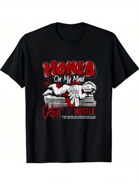 Men's Printed Short-sleeved T-shirt