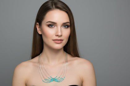 Just Neat Stuff Silver and turquoise Elegance — main product shot
