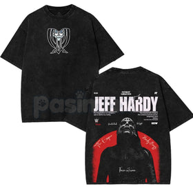 Jeff Hardy "The Charismatic Enigma" Vintage Wrestling Tee – Washed Retro WWE T-Shirt