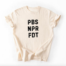 Save PBS Resist T-Shirt – NPR & Public Broadcasting Protest Tee, Support Public Media Shirt, Classic TV Fan Top, Activist Gift