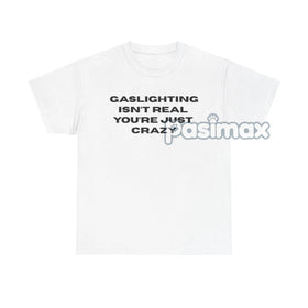 THE GASLIGHT SHIRT - Statement Streetwear Tee, Unisex Cotton T-shirt
