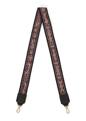 Aztec Strap Black+Pink - FINAL SALE