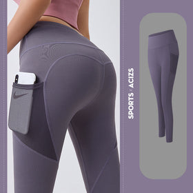 🧘♀️ Women's High-Waisted Yoga Leggings with Pockets