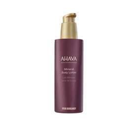 Ahava Mineral Body Lotion Vivid Burgundy 8.5 OZ