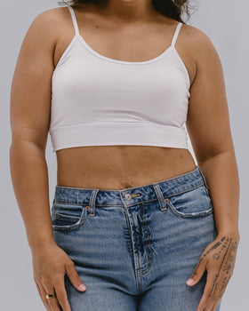 Spaghetti Strap Cami Halftee