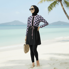 Islamic Swimwear Hijab | Muslim Women Swimwear Islamic Modest Swimsuit (MB017)