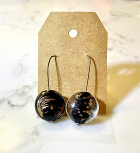 Glass Marble Earrings