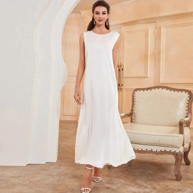 Satin Sleeveless Inner Dress (MA037)