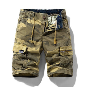 Men's Camo Street Outdoor Stretch Tooling Shorts