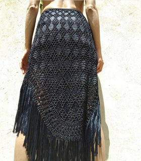 MENEK · Handmade Macrame Skirt – V