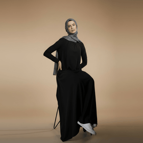 Natural Stretch Premium Lenzing™ Modal A-Line Dress (MA357)