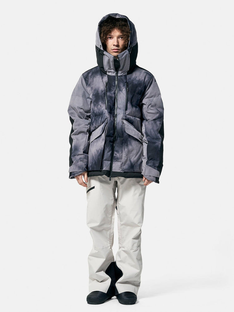 Holden Peak Down Parka in Haze Dye — premium ski outerwear