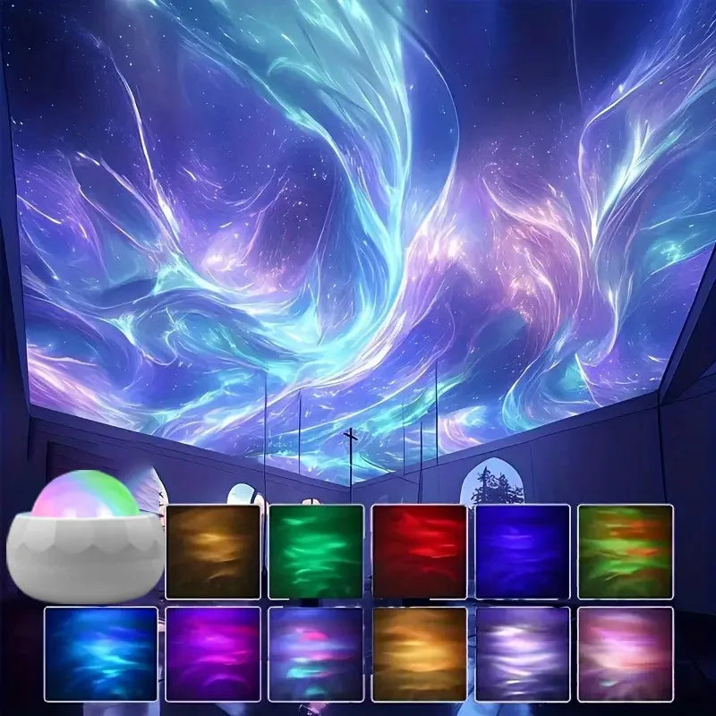Northern Lights Aurora Projector Lamp from the Perfecsy lighting edit