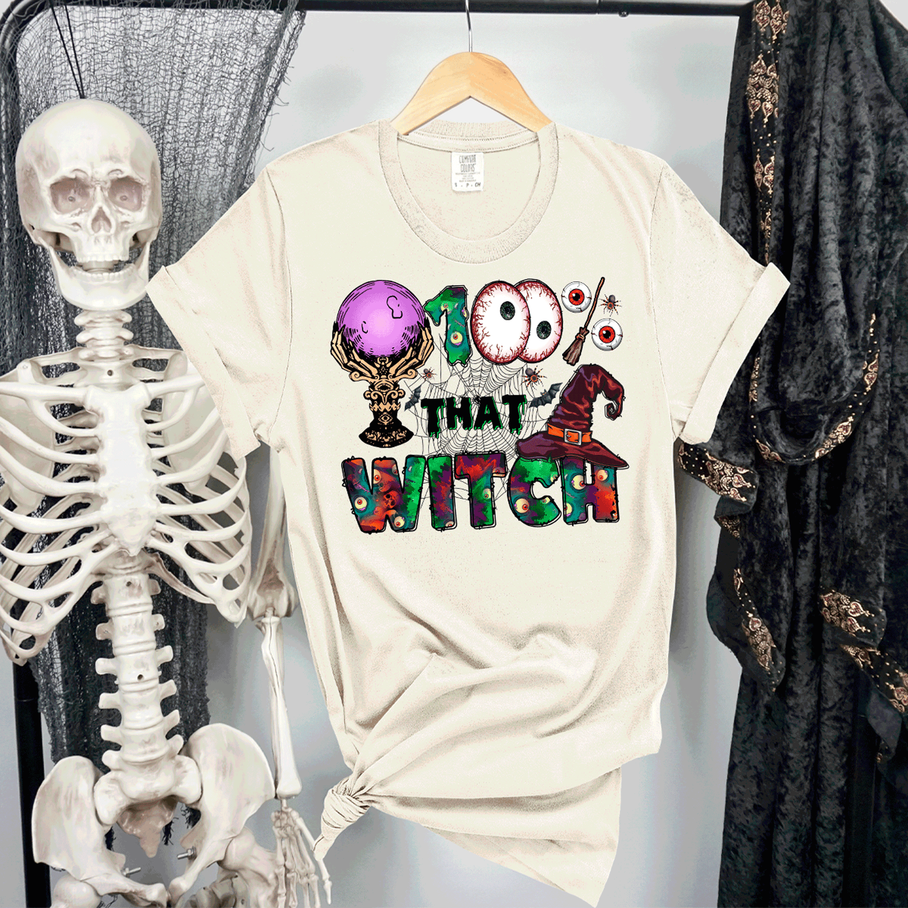 A Texas Mess Halloween Shirts — That Witch, Cowghouls, BOO Ghost Bulls (multiple styles)