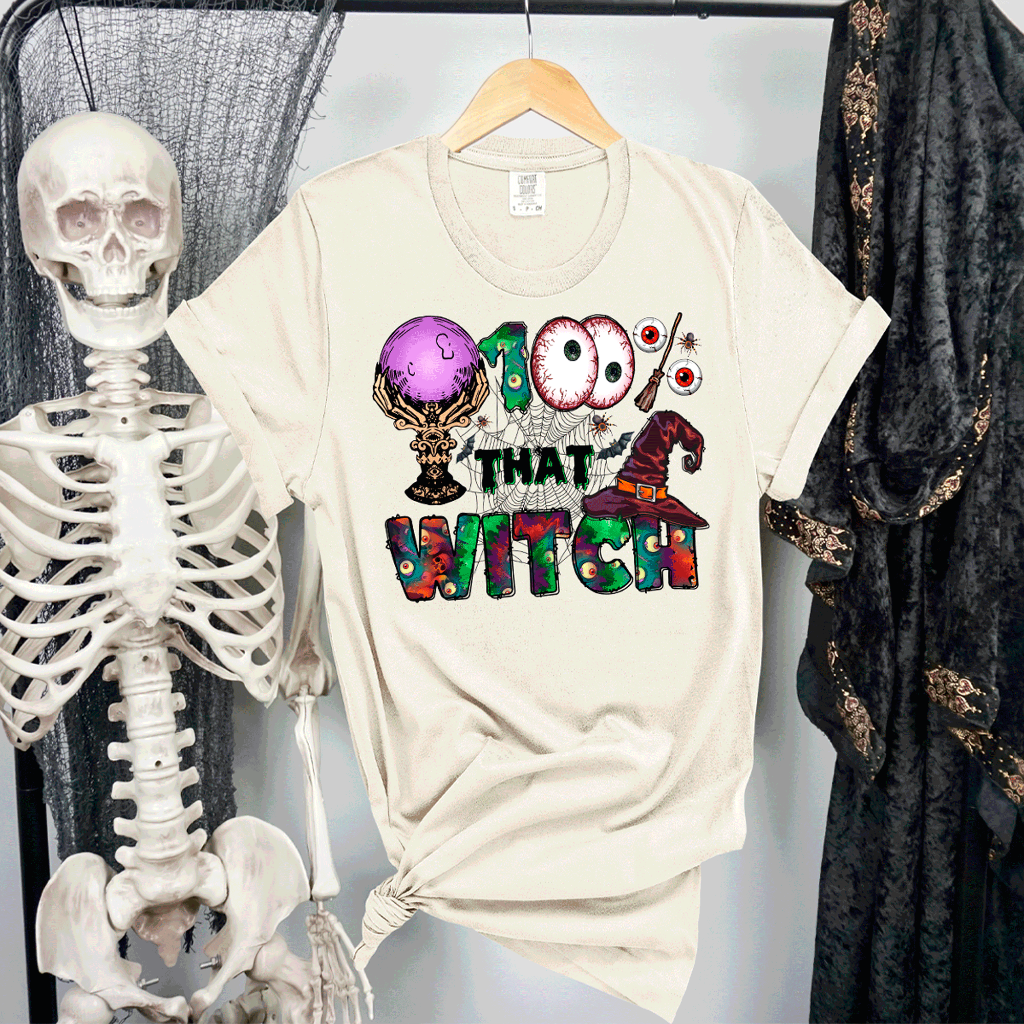 A Texas Mess Halloween Shirts — That Witch, Cowghouls, BOO Ghost Bulls (multiple styles)