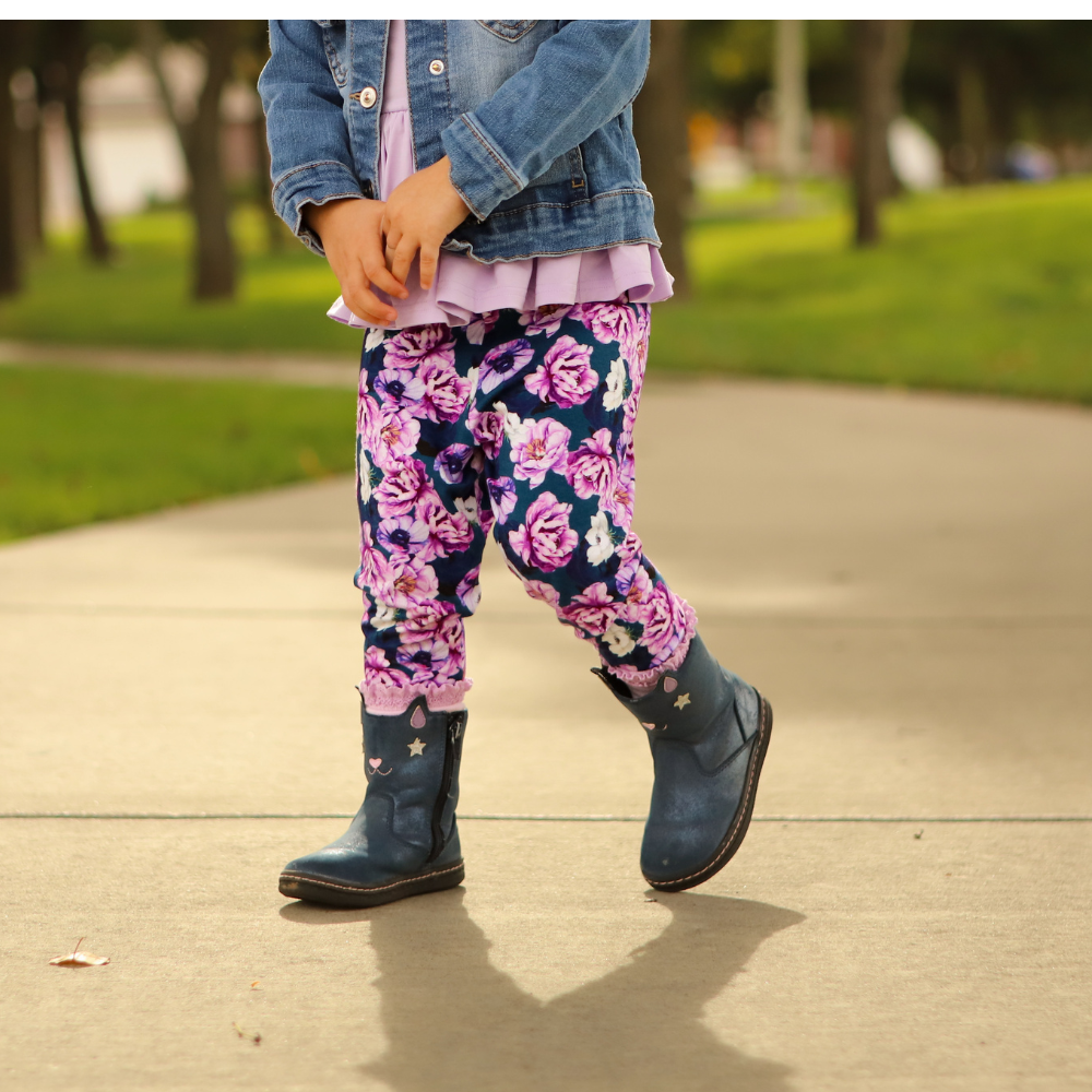 Bamboo Leggings for Kids — Stretch, Breathable, Hypoallergenic
