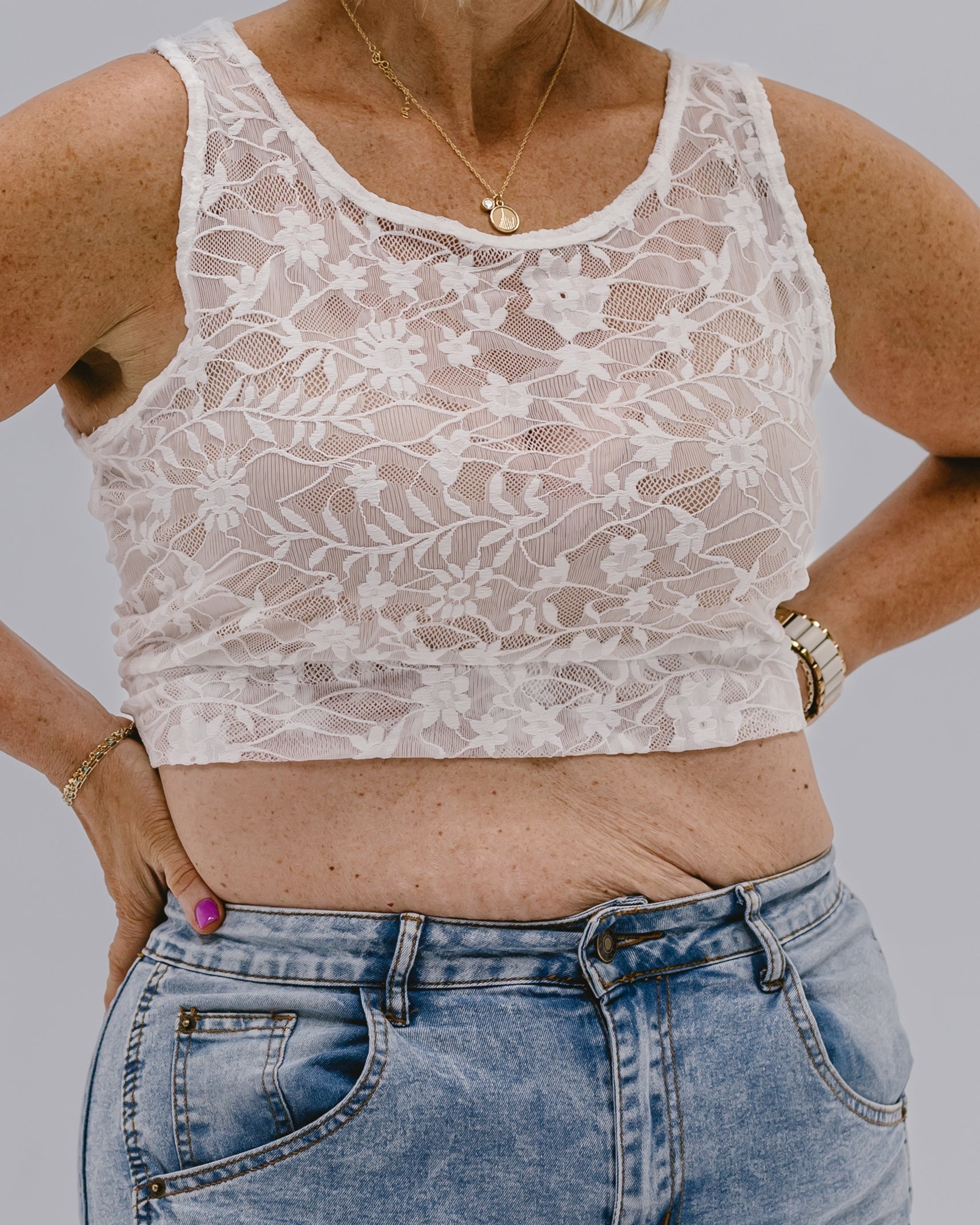Lace Tank Tops