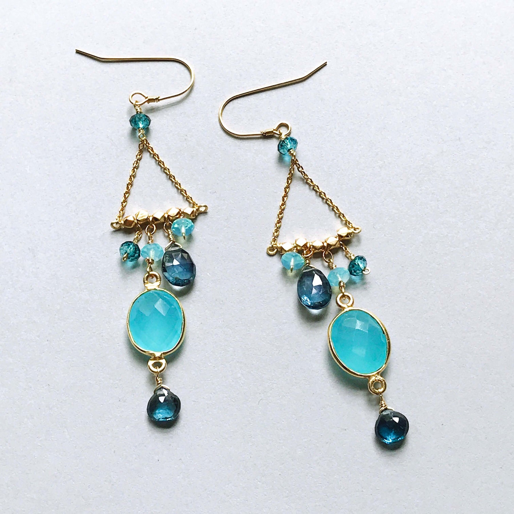 Blue Earrings