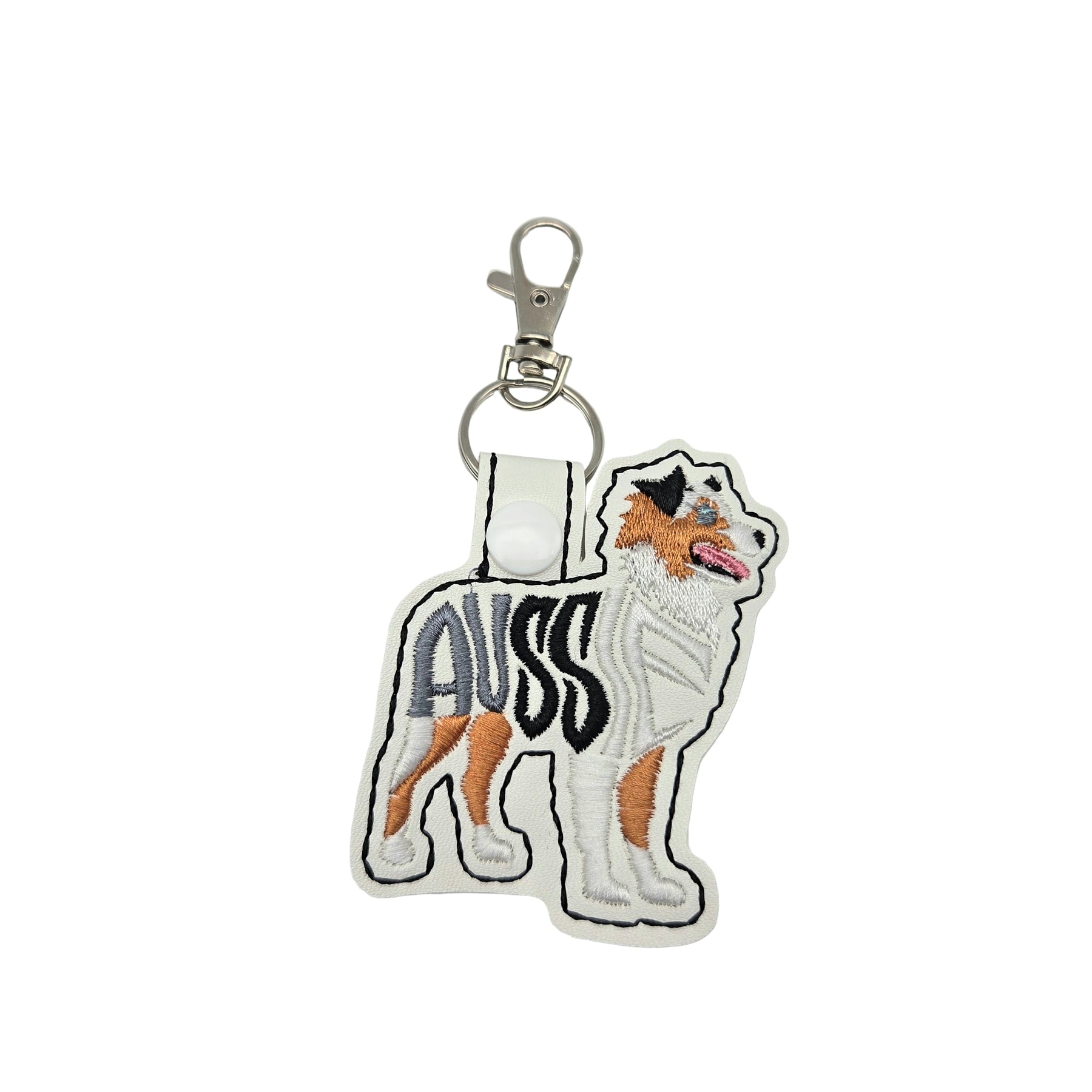 Rewarding Rover Embroidered Keychains — Breed-Specific & Themed (17 styles)