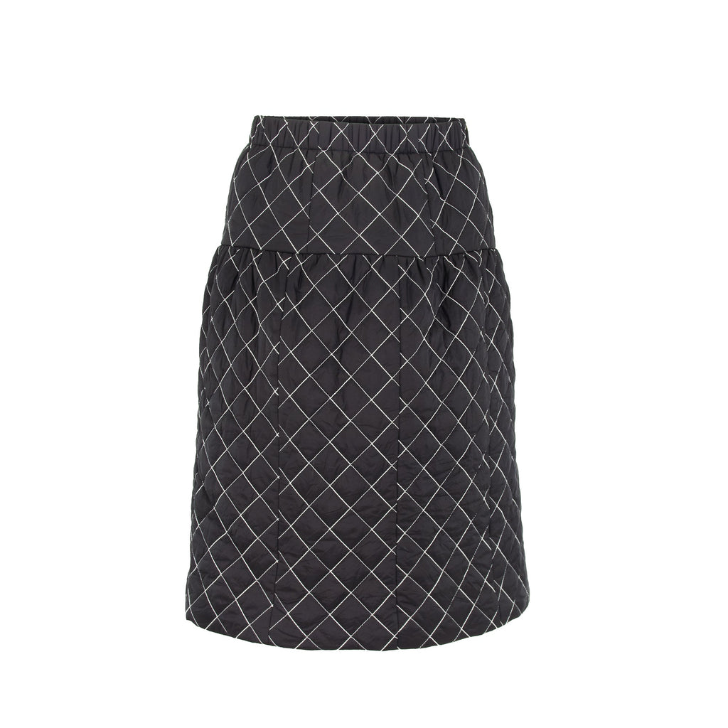 profile-nyc QUILTED SKIRT — side view