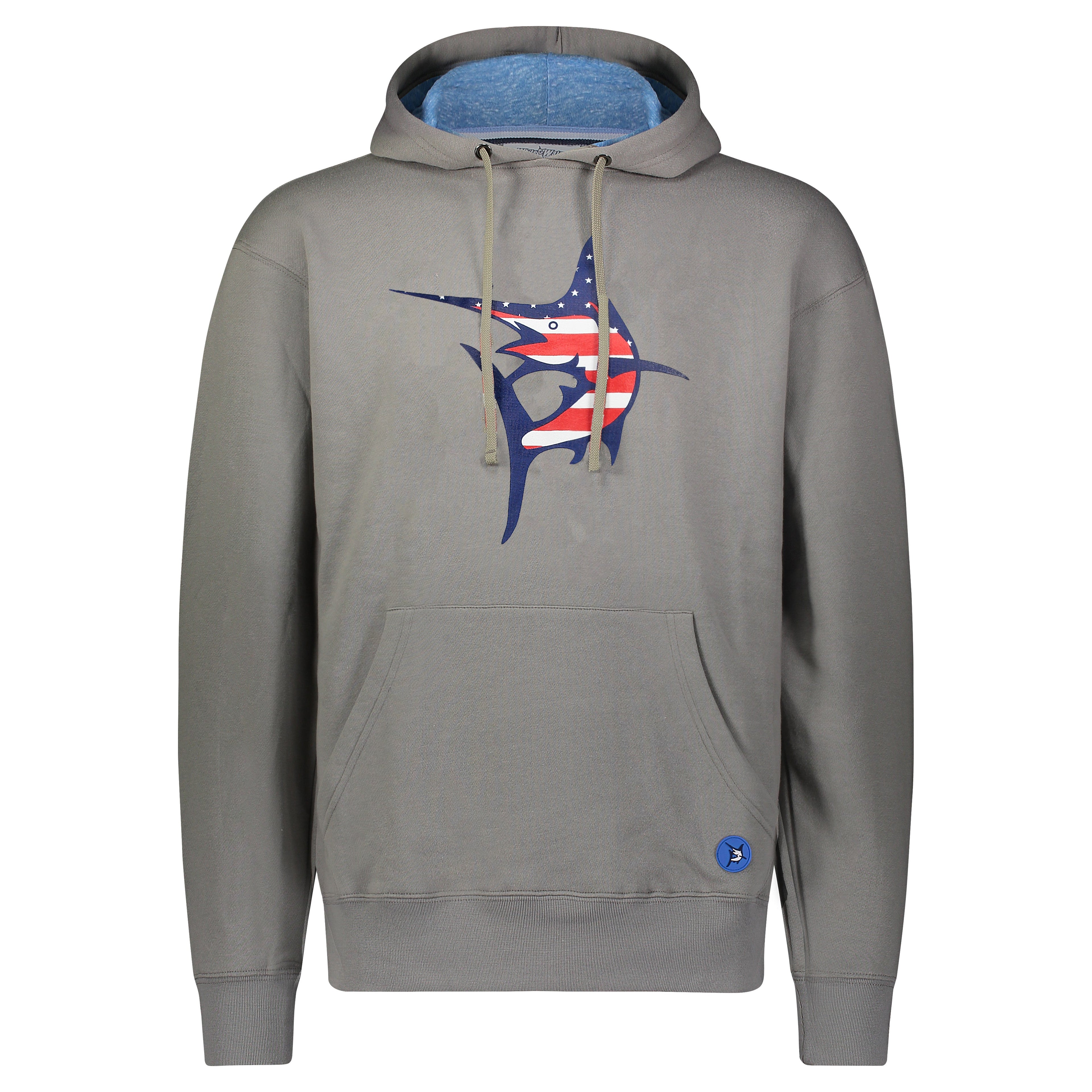 White Water Life USA Georges Bank Hoodie — main product shot