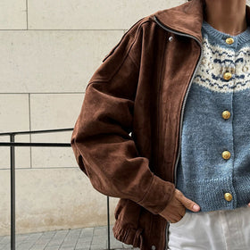 Women's Casual Zip Up Jacket