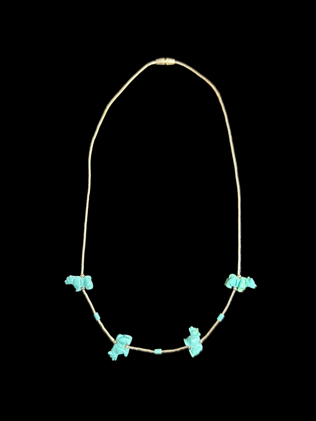 Just Neat Stuff Turquoise Bear Fetish — lifestyle context