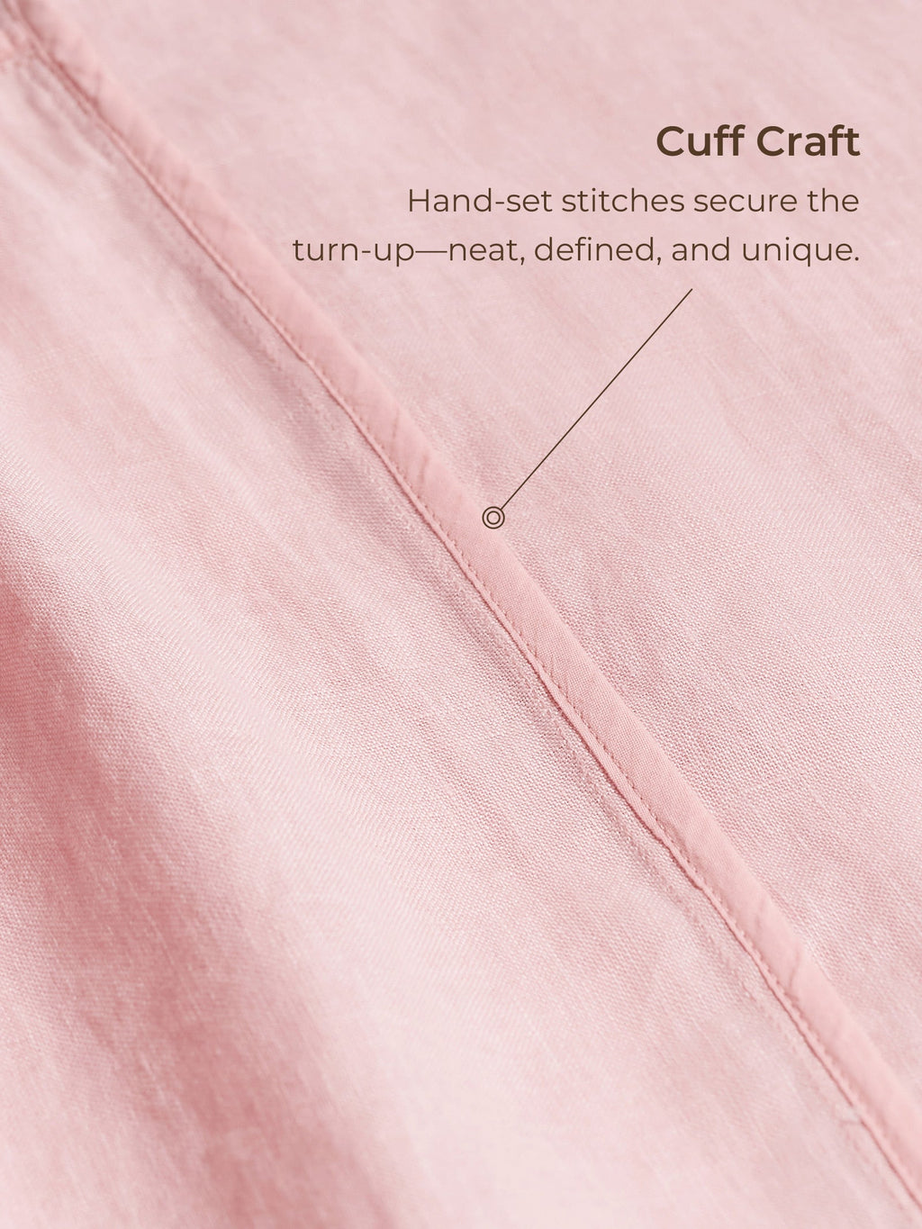 LINTICO 100% Linen Sleeveless Accordion Pleat Midi Dress TINA — detail shot 10