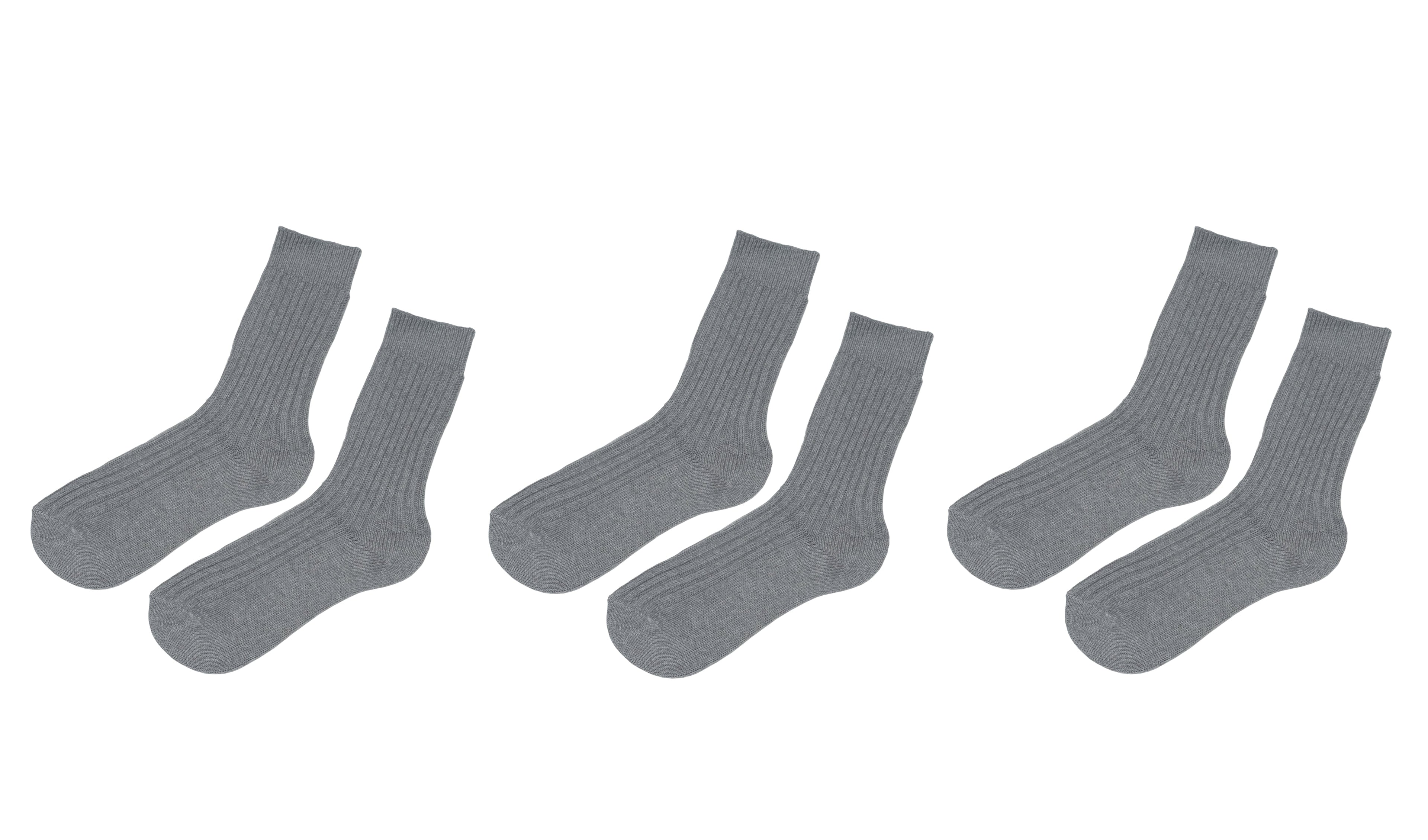 tittimitti tittimitti® Men’s 100% Organic Cotton Boot Socks 3-Pack – Thick Warm Winter Crew Socks (Made in Italy) — main prod