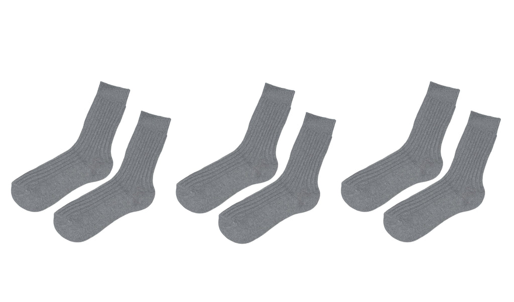 tittimitti tittimitti® 100% Women’s Organic Cotton Boot Socks 3-Pack – Thick Warm Winter Crew Socks (Made in Italy) — main pr