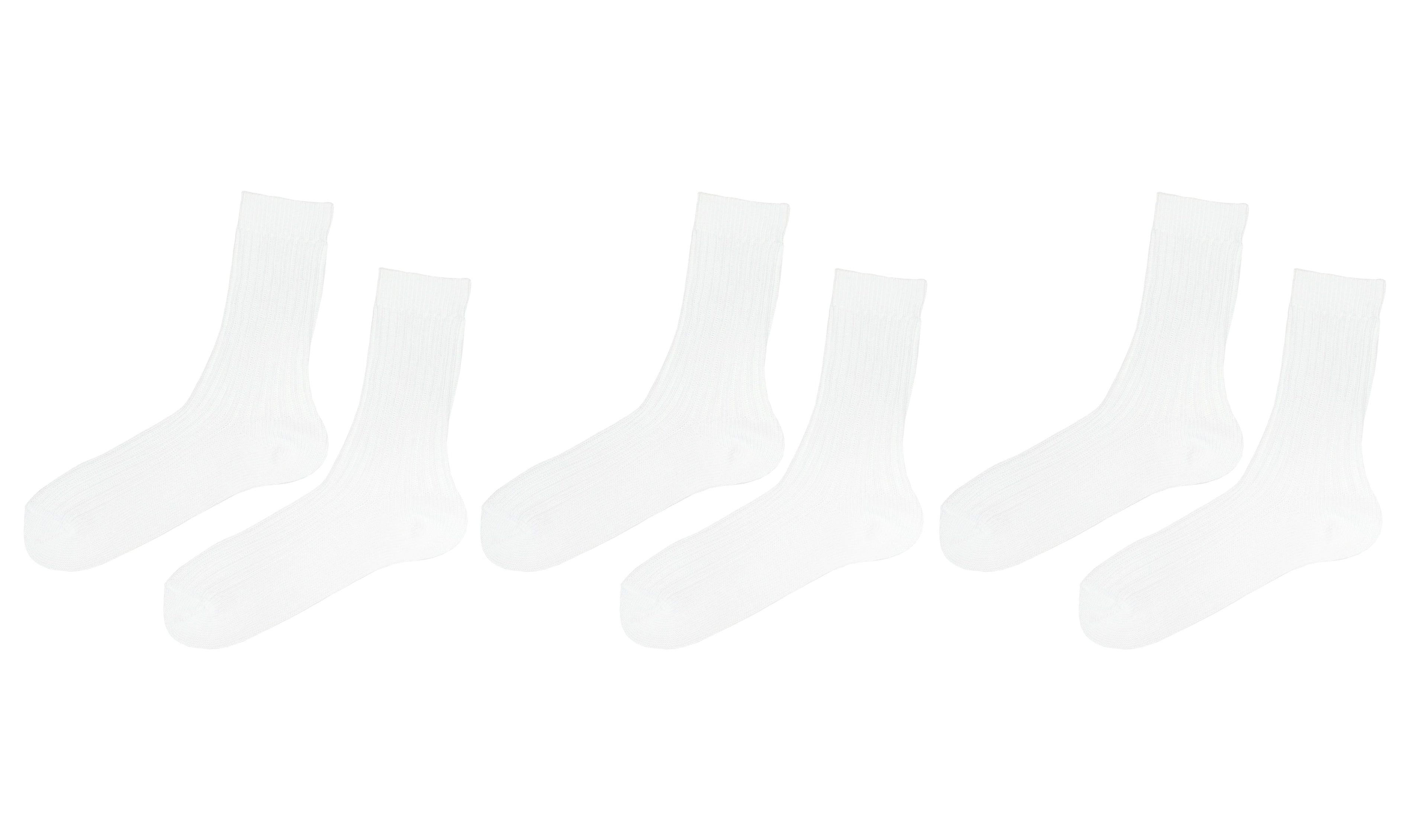 tittimitti tittimitti® Men’s 100% Organic Cotton Boot Socks 3-Pack – Thick Warm Winter Crew Socks (Made in Italy) — alternati