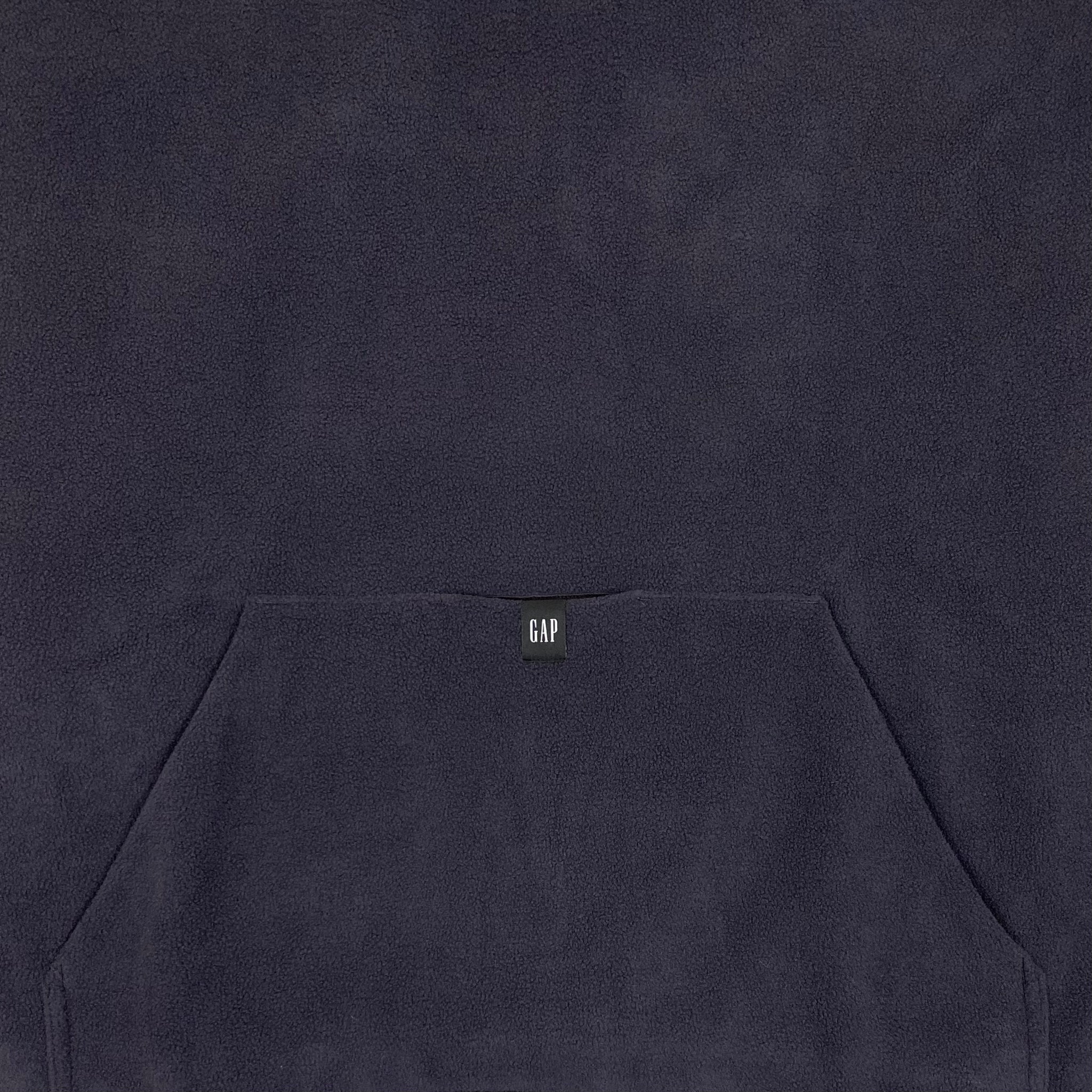 Phantom Marketplace Yeezy Gap Engineered by Balenciaga Polar Fleece Padded Hoodie - Dark Grey — size reference