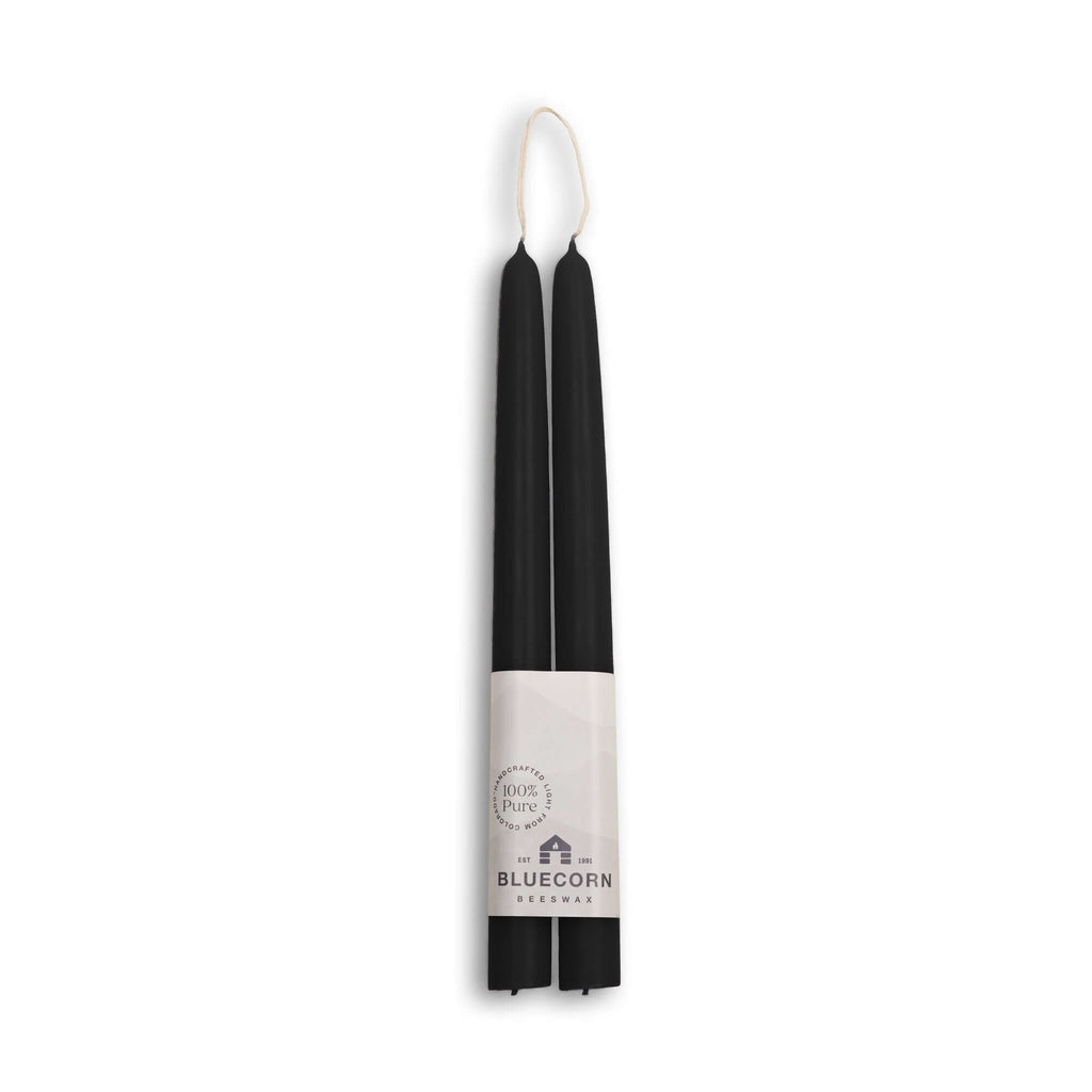 Bluecorn Candles Beeswax Taper Candles - Hand-Dipped - 1 Pair — color detail