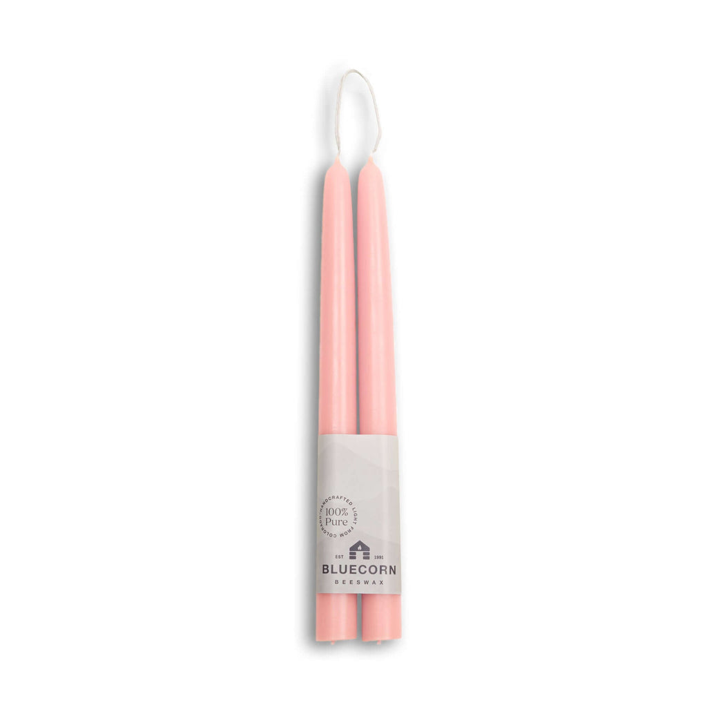 Bluecorn Candles Beeswax Taper Candles - Hand-Dipped - 1 Pair — feature highlight