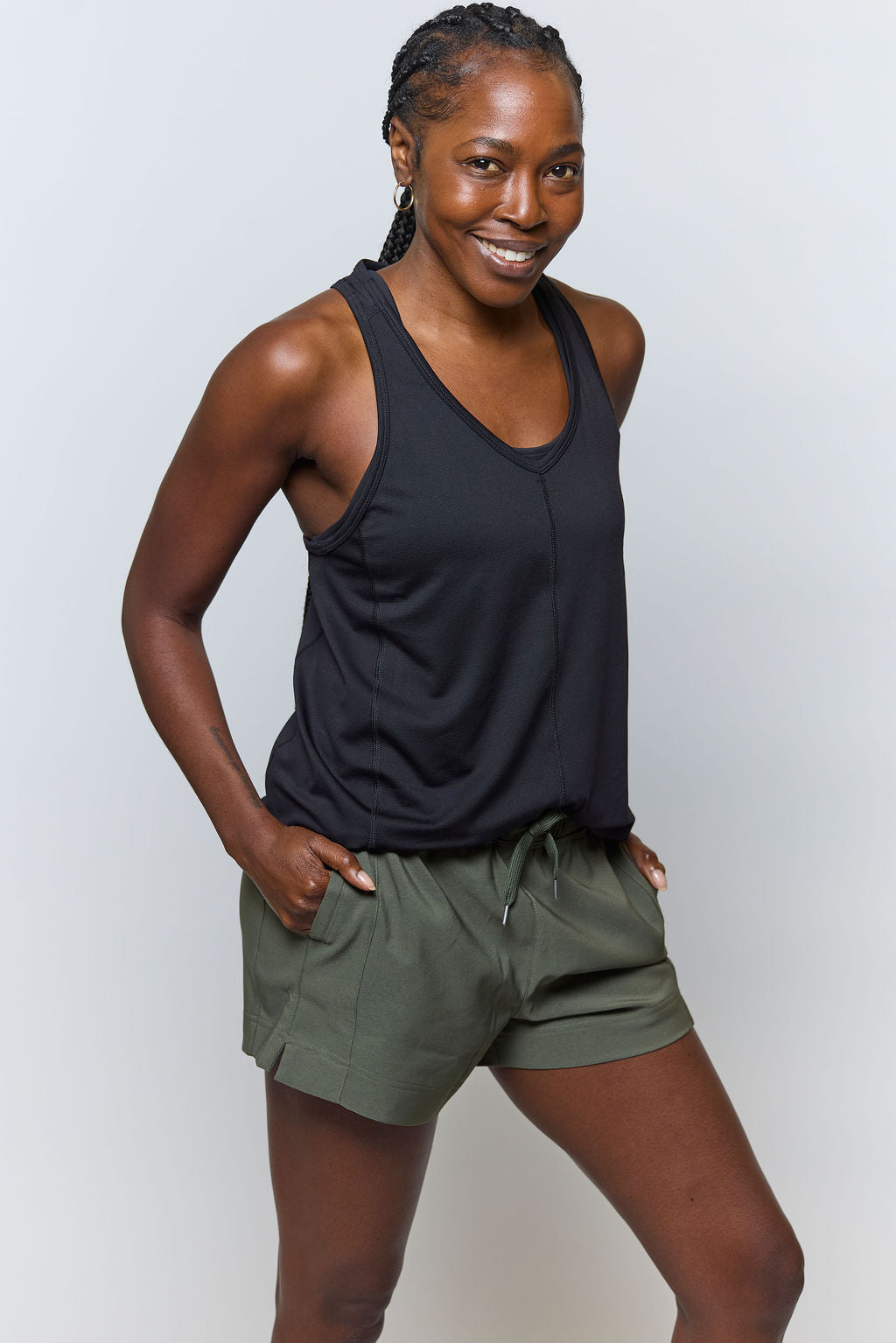 Goal Five Indie 2.0 Women's Sport Shorts — side view