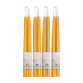 Bluecorn Candles Hand-Dipped Beeswax Taper Candles - Bulk 4-Pair Bundle — main product shot