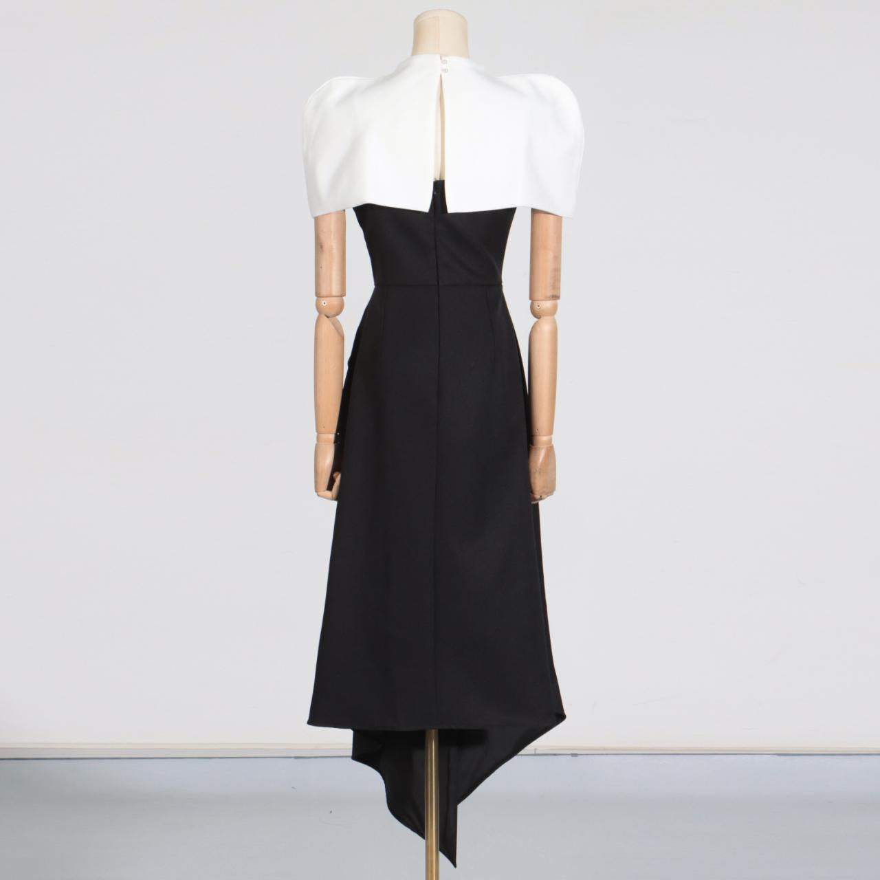 Bella Mia Elegant Vietnam Special Interest Design Detachable Pullover Patchwork Cami Dress Women Summer Slit Dress Women — packaging or label