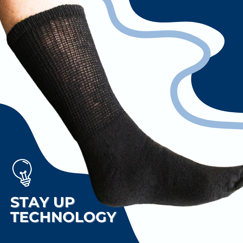 DSC Women's Cotton Diabetic Crew Socks (6 Pair) — main product shot