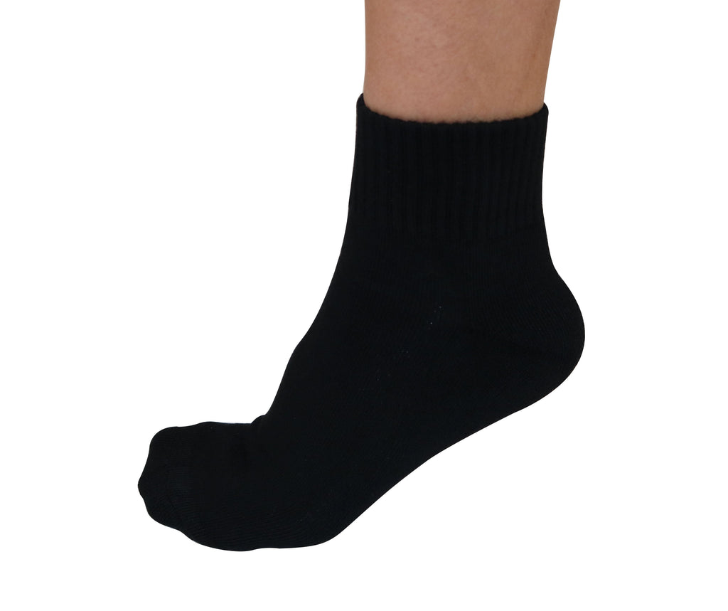Spun Bamboo 1/4 Crew Bamboo Viscose Socks — lifestyle context