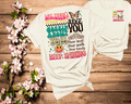 A Blessed Texas Mess Boutique Let them judge you keep shining Mental Health Comfort Colors — main product shot