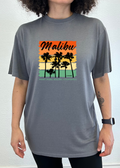 Spun Bamboo Malibu Unisex Bamboo Viscose/Organic Cotton Short Sleeve Graphic T-Shirt — main product shot