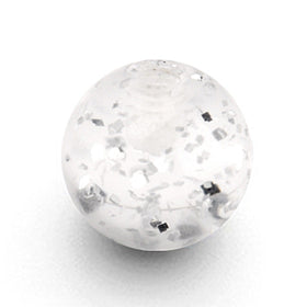 Clear Glitter UV Replacement Ball - 6mm