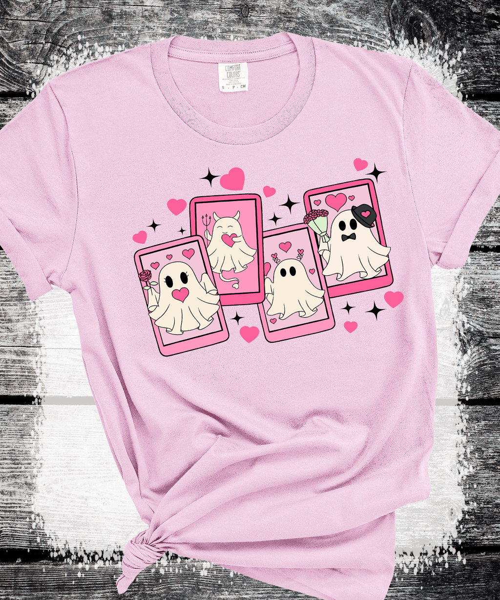 A Blessed Texas Mess Boutique Ghost Valentines Cards, Cute Ghost Card, Kid Valentine Card, School… — main product shot