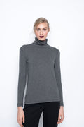 KADOU BOUTIQUE Long Sleeve Turtleneck Top — lifestyle context