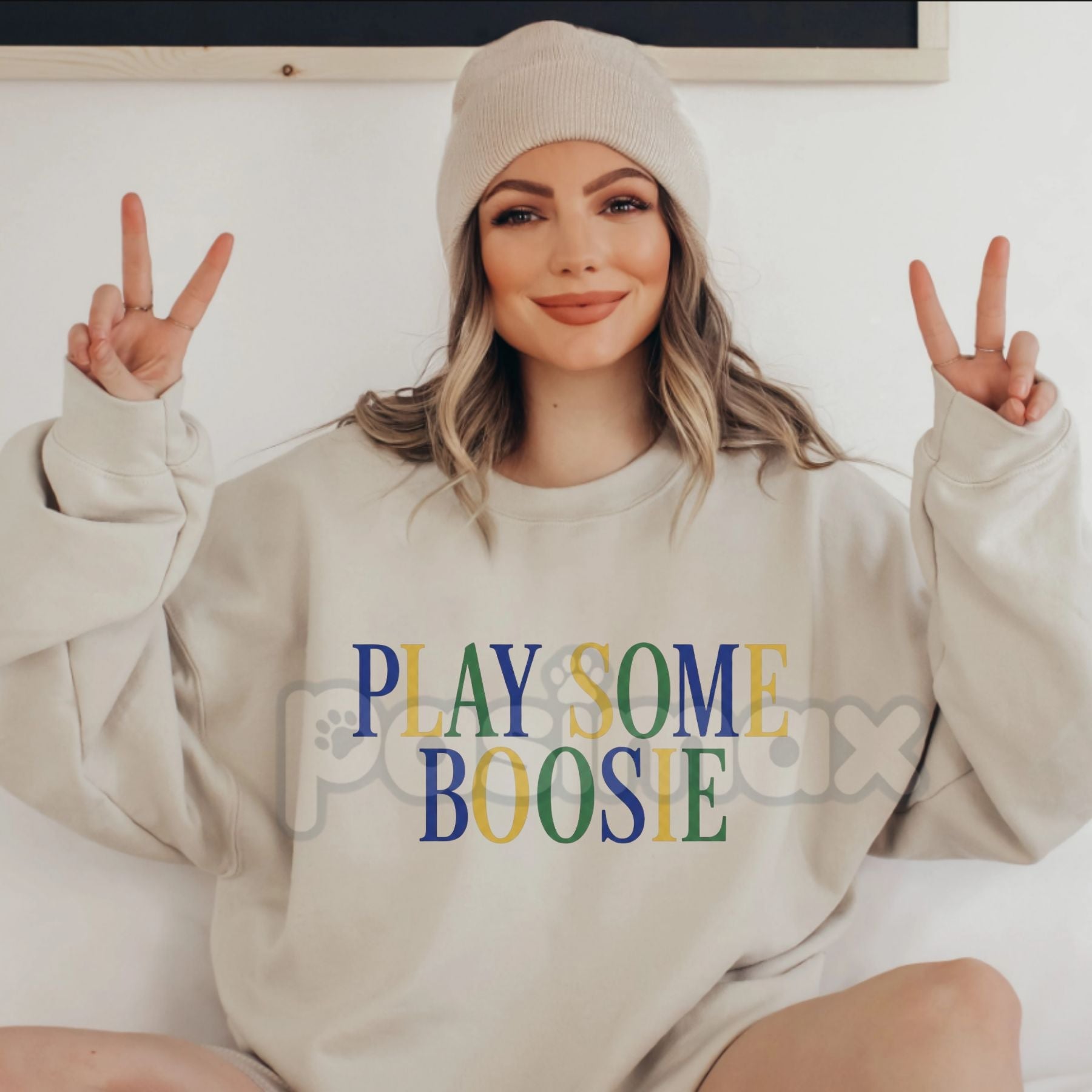 Pasimax Play Some Boosie Sweatshirt | Funny Hip Hop Quote Crewneck | Southern Rap Aesthetic Jumper | Badazz Music Graphic Pul