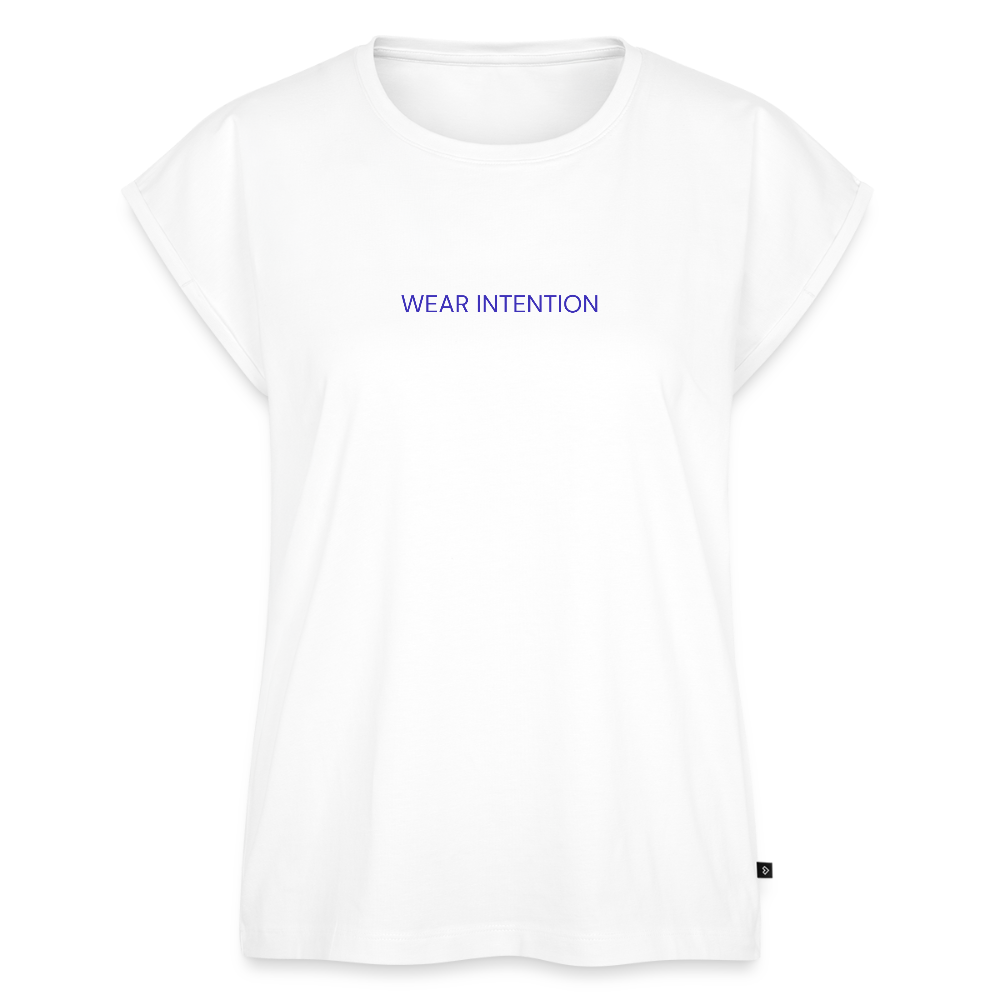 WONENA Wear Intention Women’s Organic Cotton Roll-Sleeve Tee — main product shot