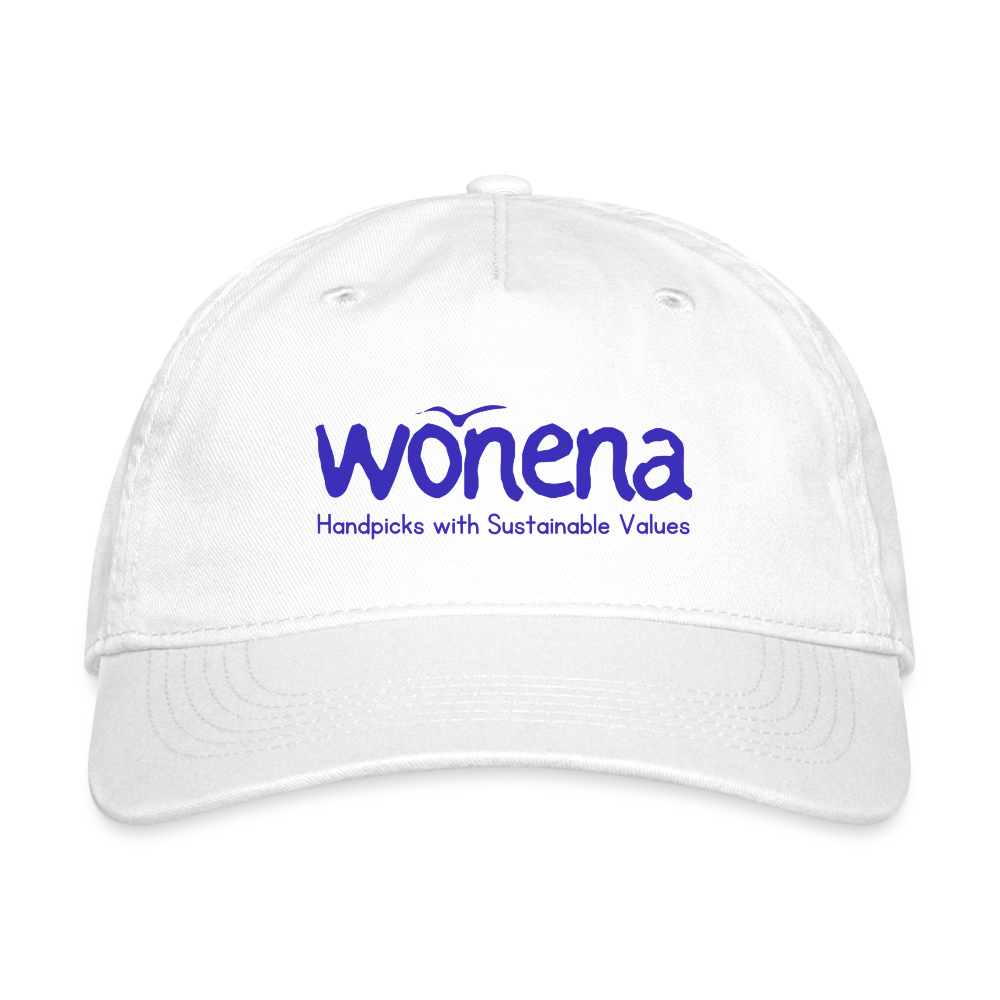 WONENA Organic Cotton Organic Baseball Cap - Bright — side view