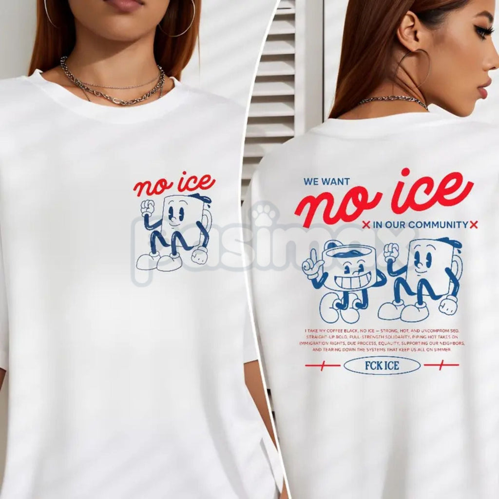Pasimax Retro Abolish ICE T-Shirt - Vintage Style Human Rights Graphic Tee, Social Justice Protest Shirt, Premium Heavyweight