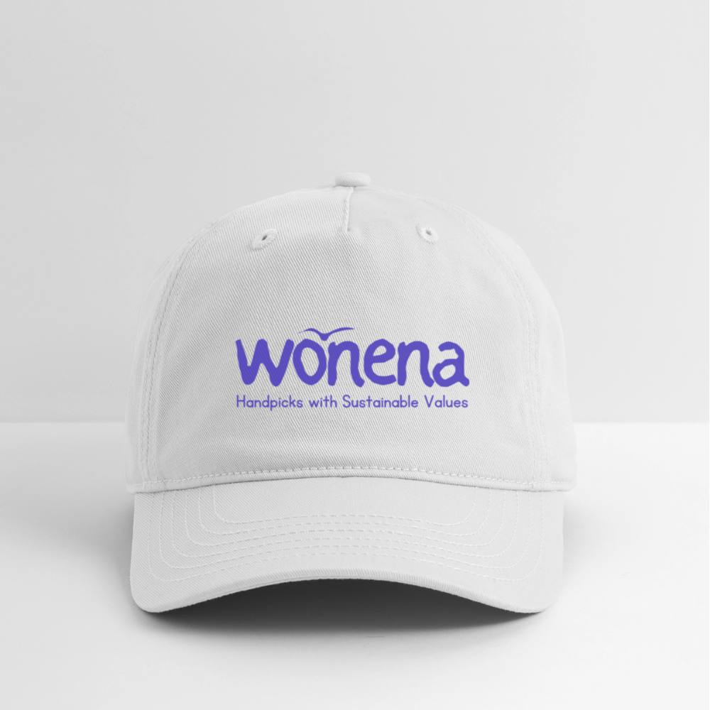 WONENA Organic Cotton Organic Baseball Cap - Bright — back view